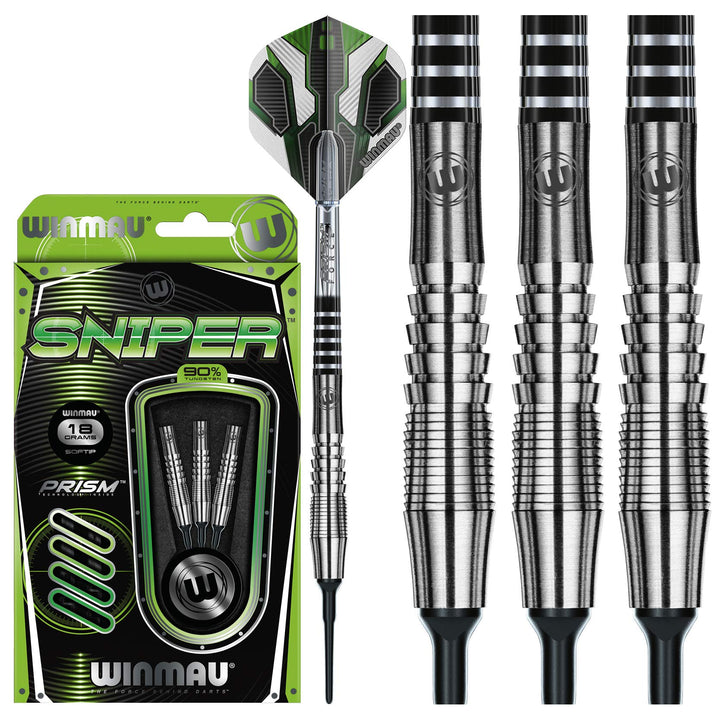 WINMAU Sniper Dartpfeile, Nylon 18 g, 18 g