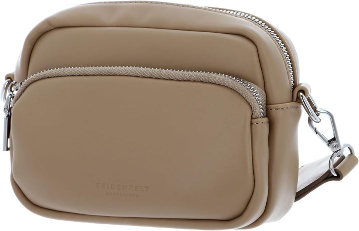 Seidenfelt Hede Crossbody - Umhängetasche 17 cm Almond, Almond