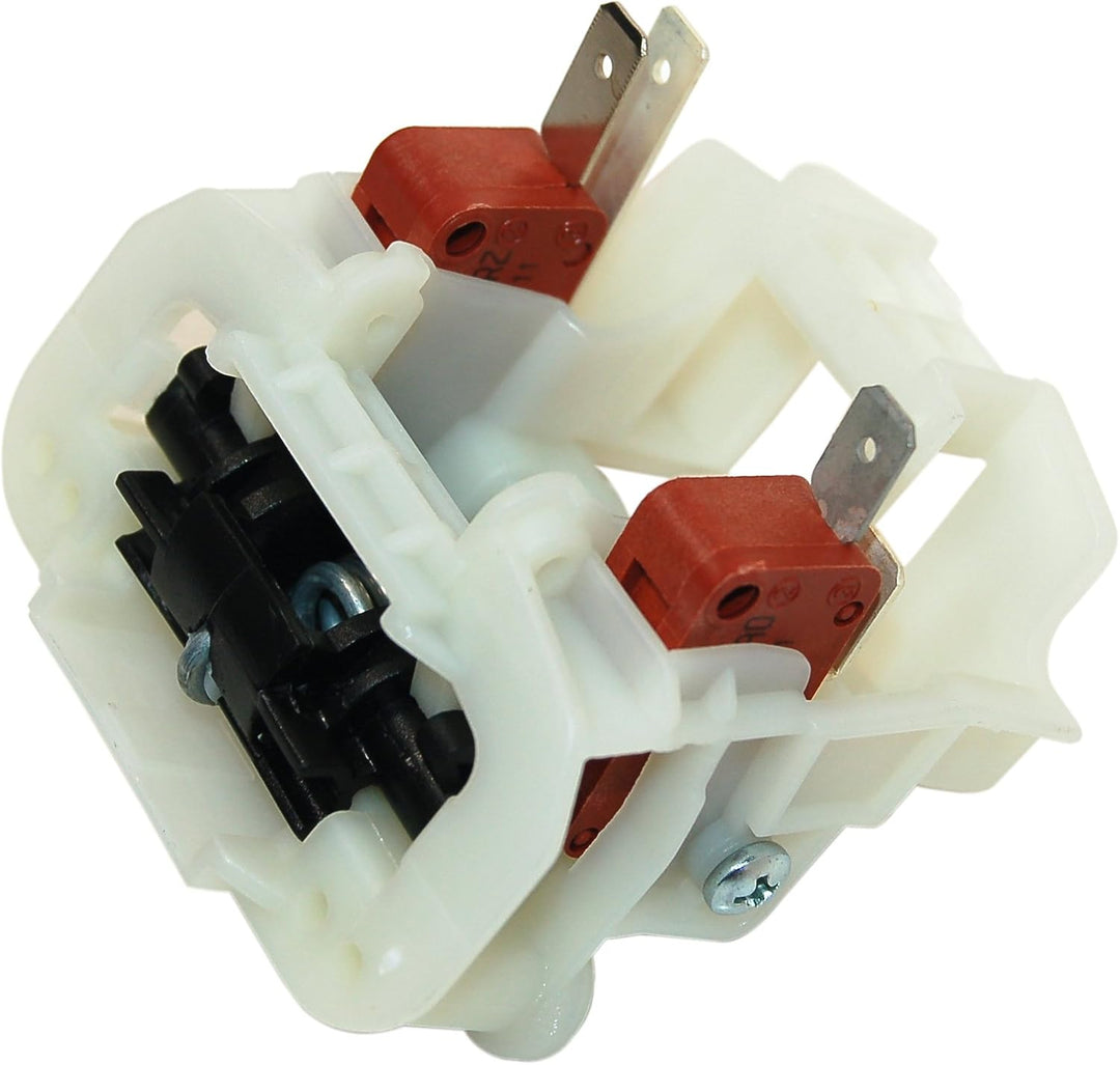 Smeg Türschloss für Geschirrspüler - Original, Edelstahl, Schlüsselsperre, L-förmig, Mehrfarbig