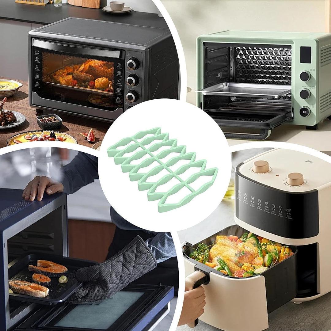 Backofen Silikon Bratrost Backofen Silikon Bräter Rost Pfanne Hochtemperaturbeständiges Grillwerkzeu
