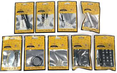 LocoLee Licht Set Kompatibel mit Lego Eckhaus im Tudorstil Fernbedienung Version, Nur Lichter Set -