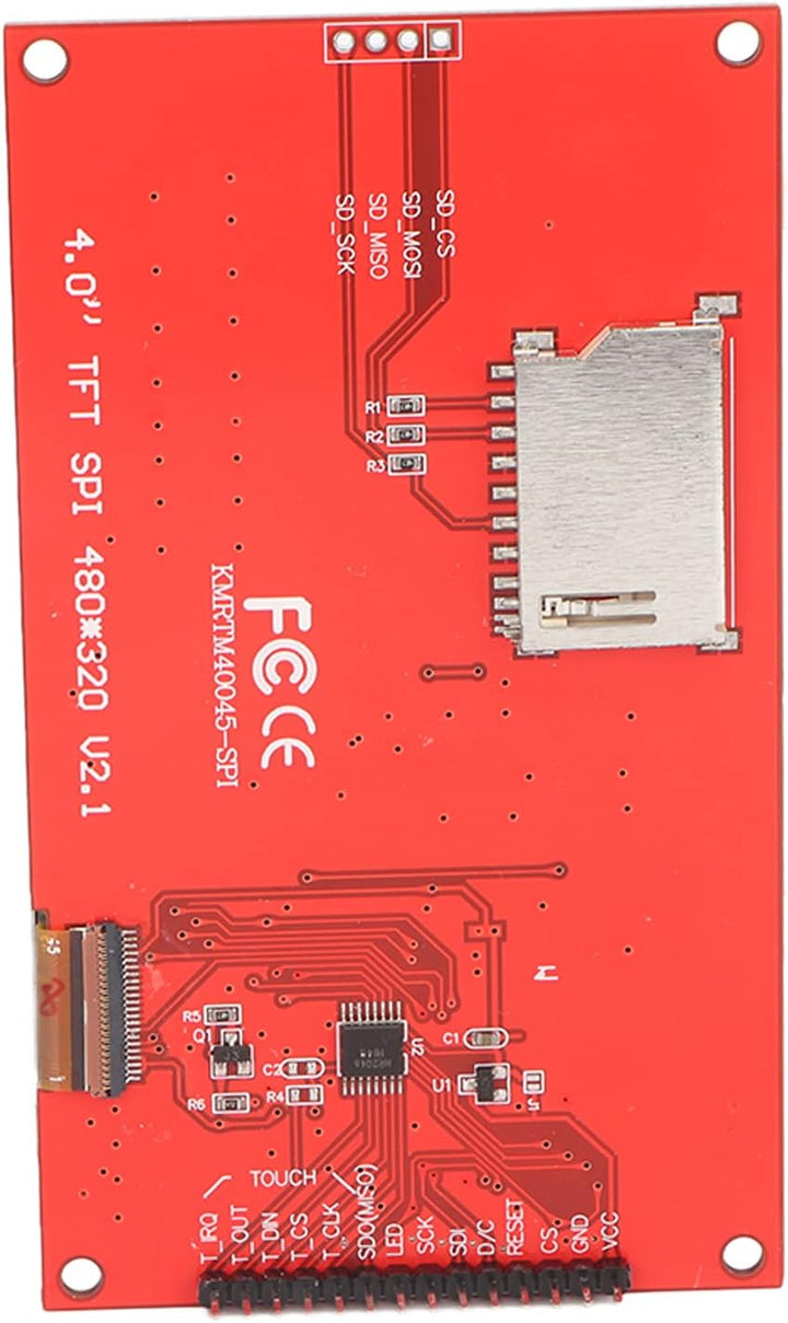 Focket 4 LCD-Bildschirmmodul, ILI9488-Treiber 480 x 320 Pixel TFT-LCD-Anzeigemodul, TFT-LCD-Touchscr