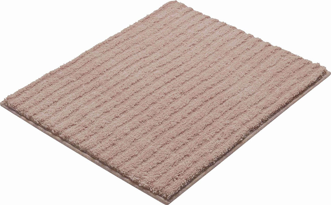 Grund 3D Badteppich 100% Polyester, ultra soft, rutschfest, RIFFLE, WC-Vorlage o.A. 50x60 cm, schoko