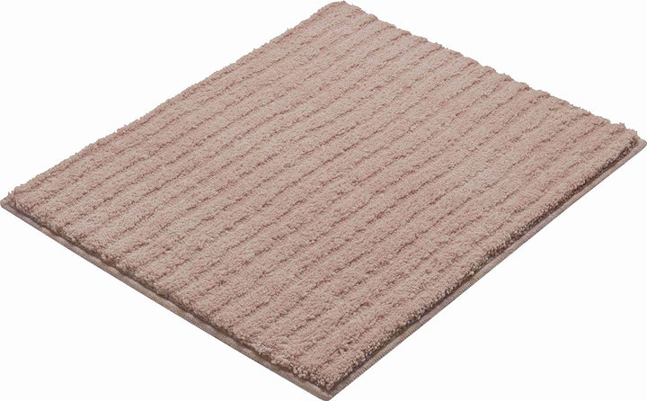 Grund 3D Badteppich 100% Polyester, ultra soft, rutschfest, RIFFLE, WC-Vorlage o.A. 50x60 cm, schoko