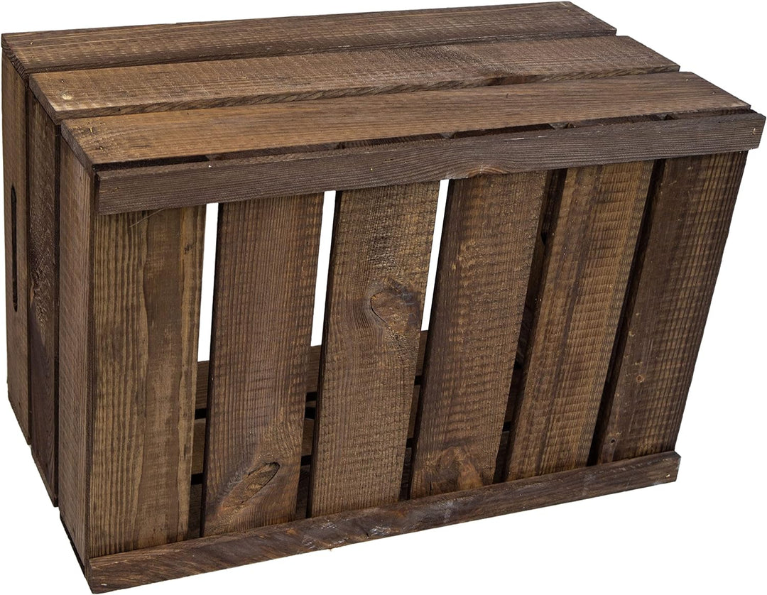 4 Stück Neue stabile Obstkisten Stiege, Apfelkiste, Weinkiste aus dem Alten Land +++ Natur 54x35x30