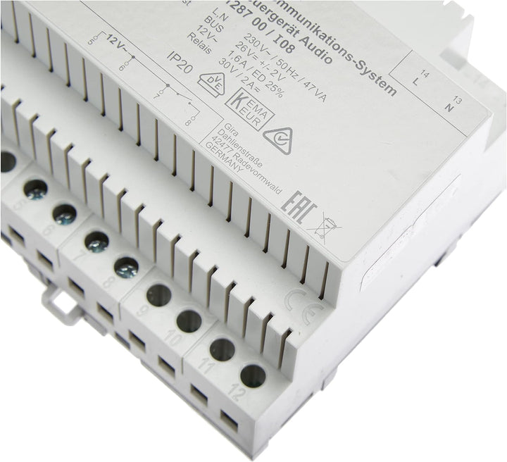 Gira 128700 Steuergerät Audio REG