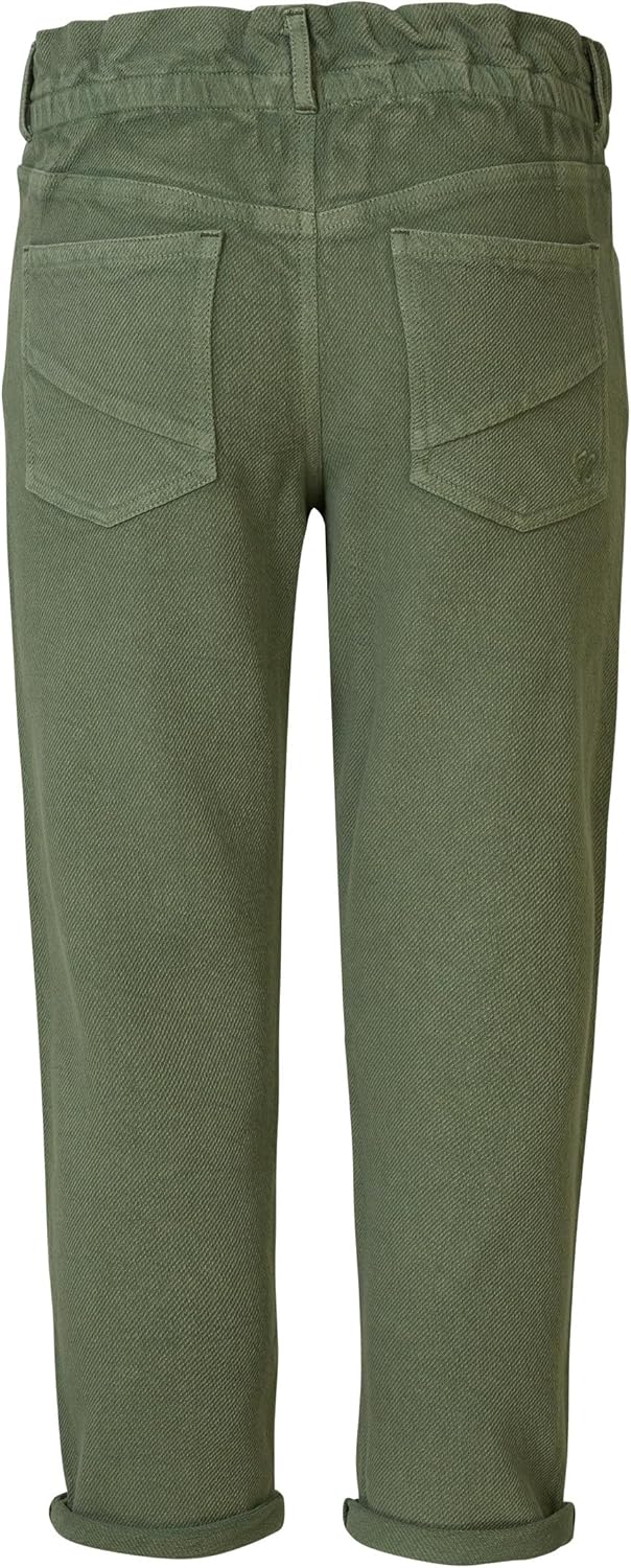 Noppies Mädchen Girls Pants Awenda Relaxed Fit Hose 116 Olivine - P681, 116 Olivine - P681