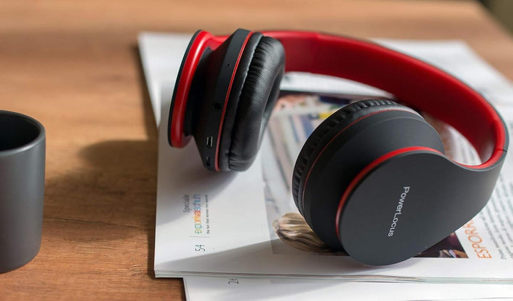 PowerLocus P1 Bluetooth Kopfhörer Kabellos, Wireless 5.0 Bluetooth Kopfhörer Over-Ear, Over Ear Kopf