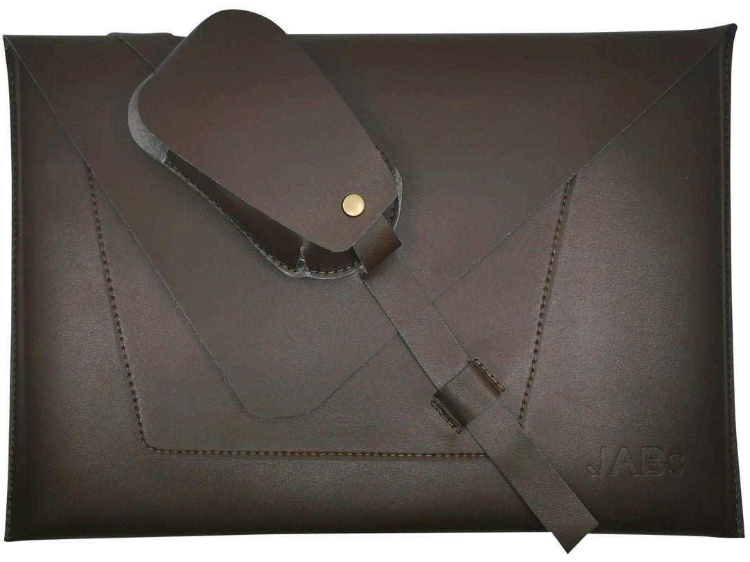 Fara - Laptop Tasche passend für MacBook Hülle Laptophülle Veganes Leder Notebook Bag kompatibel mit