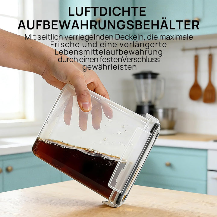 Vtopmart 2L Vorratsdosen Set, Müsli Schüttdose &amp; Frischhaltedosen, BPA frei Kunststoff Vorratsdosen