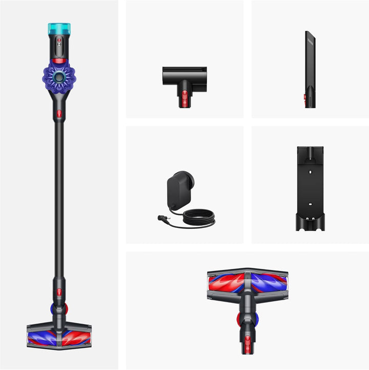 Dyson V10 Konical™ Akku‑Staubsauger – 150 Airwatt, Starke konstante Saugkraft, Anti‑Haarverhedderung