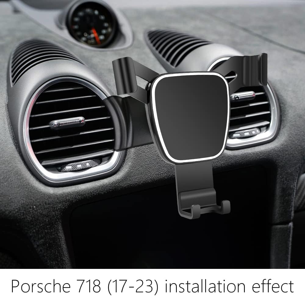 Kfz-Handyhalterung für 2017–2025 Porsche 718 Boxster Cayman, Autozubehör, Navigationshalter, Innende