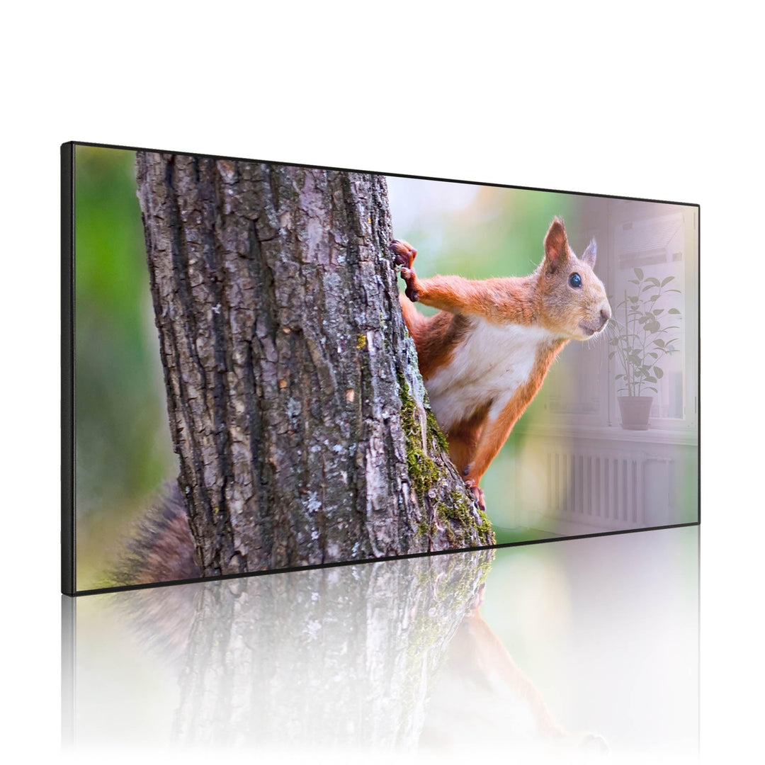 banjado Magnettafel schwarz 78 x 37cm / Magnetwand Metall/Magnetpinnwand als Memoboard/Pinnwand Magn