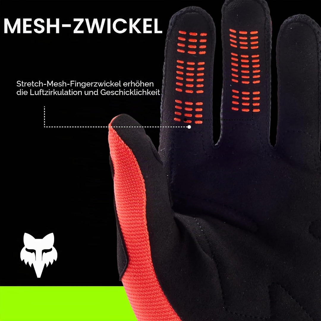 Fox Racing Herren Dirtpaw Glove-Black Windbreaker XXL Schwarz, XXL Schwarz