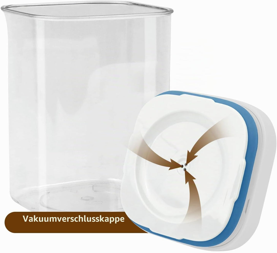 Coffee Canister Kaffeedosen Luftdicht Kaffeebohnen Aufbewahrung Vakuumdose Kaffee für Kaffeepulver,