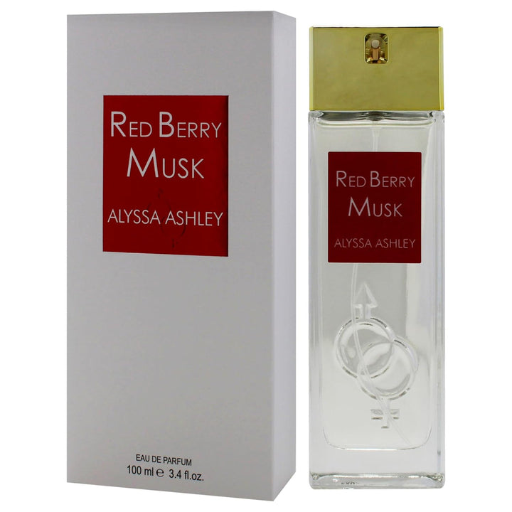 Alyssa Ashley - Red Berry Musk Eau de Parfum Spray für Damen und Herren - 100 ml Berry 100.00 ml (1e