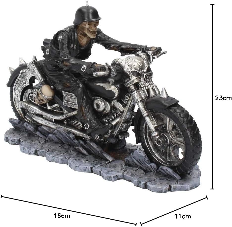Nemesis Now Hell on The Highway James Ryman Figur 20,5 cm, schwarz, Kunstharz