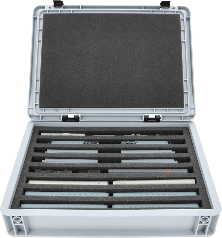 Feldherr Eurobox 40x30 Set für Modelleisenbahn - Spur N - 8 Fächer - Schaumstoffeinlage für stehende