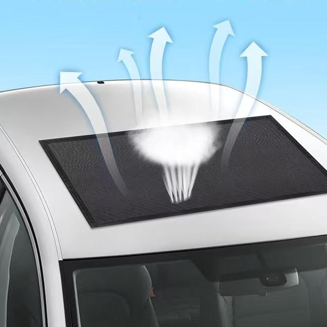 Autodachabdeckung, Auto -Schiebedach Deckung - Magnetische Abdeckung Sonnenschild Schiebedach Fenste