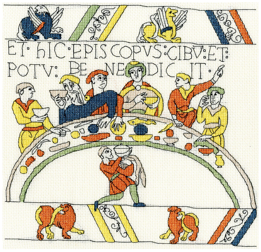 Bothy Thready Bayeux Tapisserie, Kreuzstich nach Zählmuster