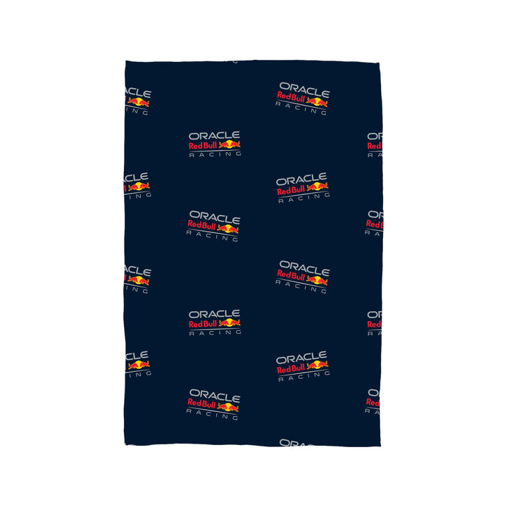 Oracle Red Bull Racing Fleecedecke, offizielles Lizenzprodukt, Formel 1-Design, superweich, warm, pe