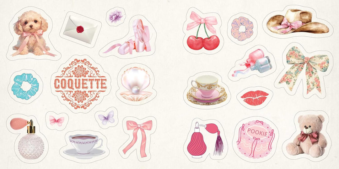 Coquette Stickers: 500+ Frilly, Flirty, and Feminine Stickers to Show Off Your Aesthetic (StickerCor