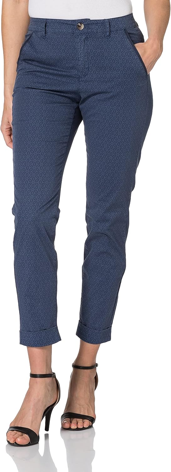 s.Oliver Damen Hose 120.10.104.18.180.2100484 44 Blau, 44 Blau