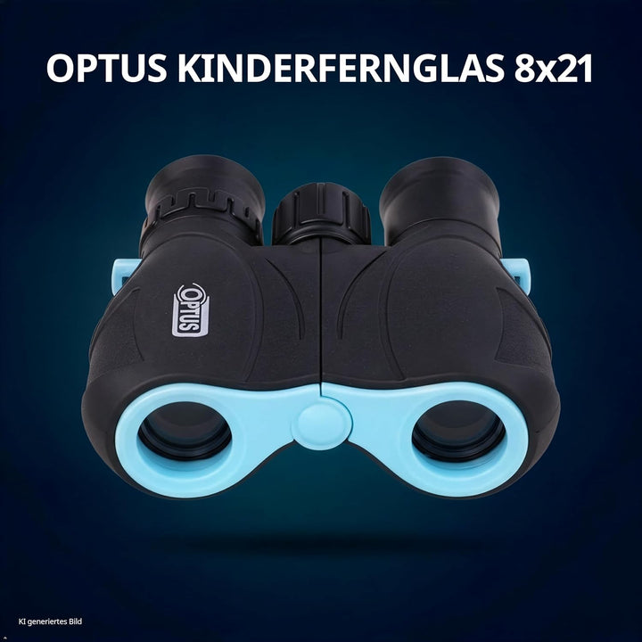 Optus Kinderfernglas 8x21 ab 6 Jahren mit Dioptrienausgleich