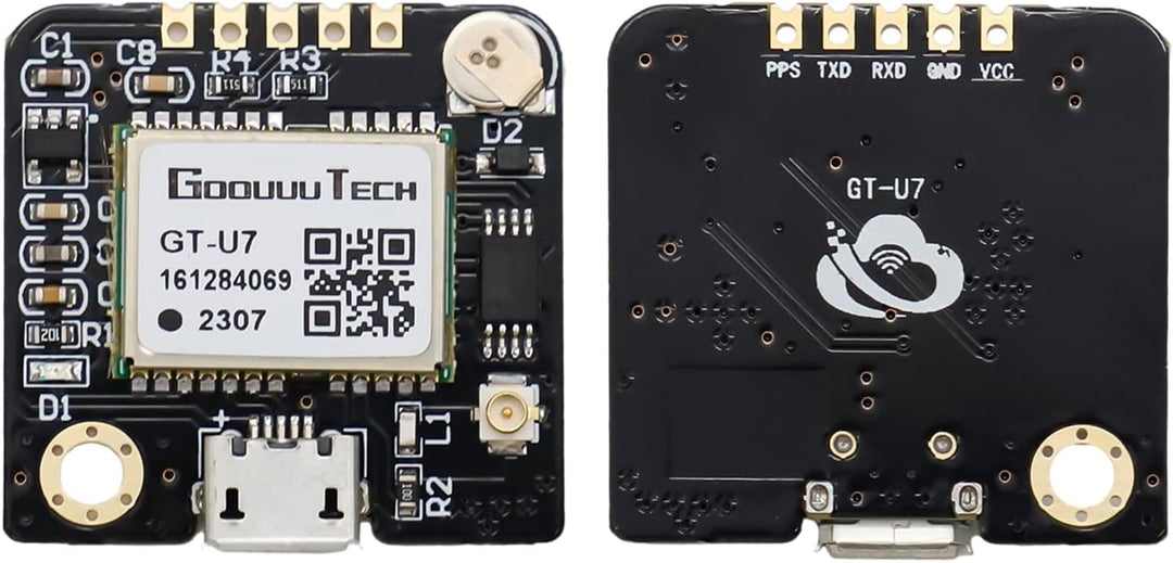 ARCELI GT-U7 GPS Modul, Kleiner GPS Empfänger Niedriger, Stromverbrauch Hohe Empfindlichkeit mit IPE