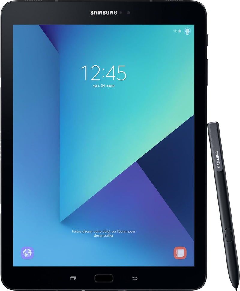 Samsung Galaxy Tab S3 T820 24,58 cm (9,68 Zoll) Touchscreen Wi-Fi Tablet PC (Quad Core 4GB RAM 32GB