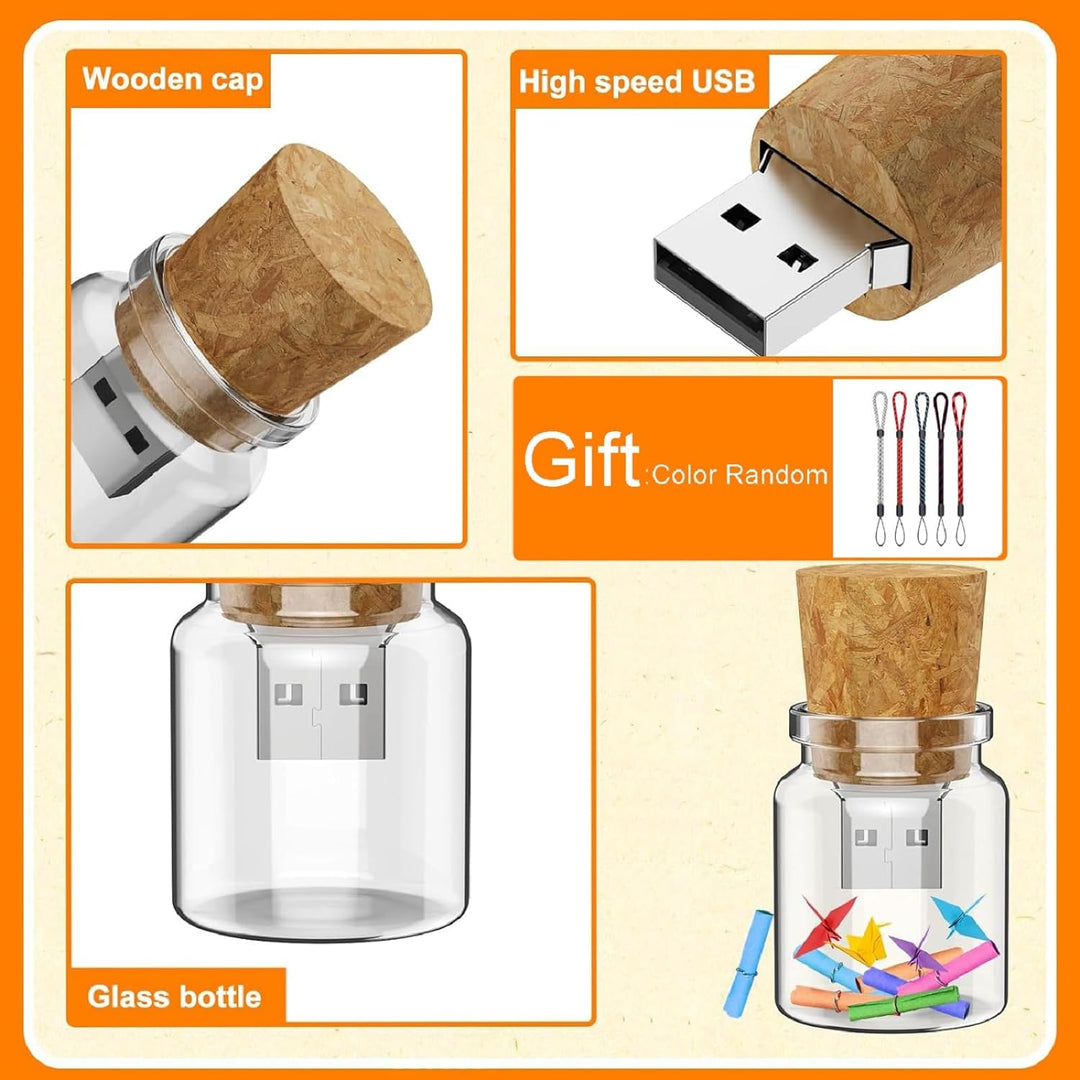 10pcs 256MB niedliche Drift Flasche USB Flash Drive Memory Stick verstauen Disk Weihnachts Geschenk
