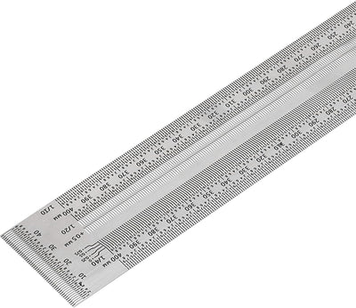 Hochpräzises Anreisslineal, Edelstahl-T-Lineale Zur Holzbearbeitung, Markierungslineal für Gauge Car