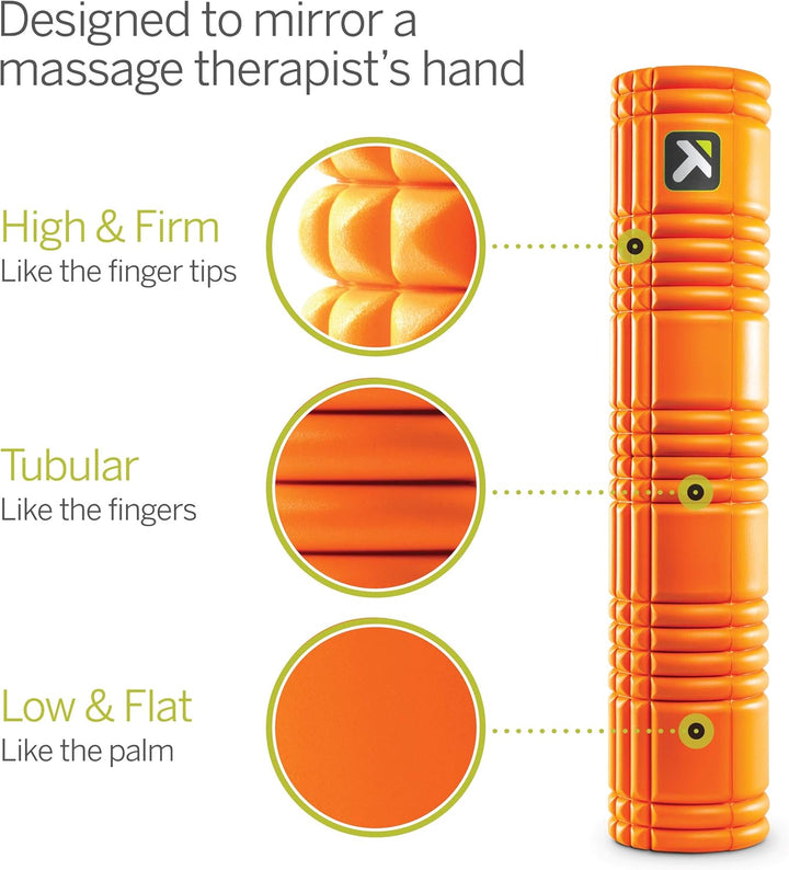 TRIGGERPOINT Gitter Orange Schaumstoffrolle, Orange Schaumstoffrolle