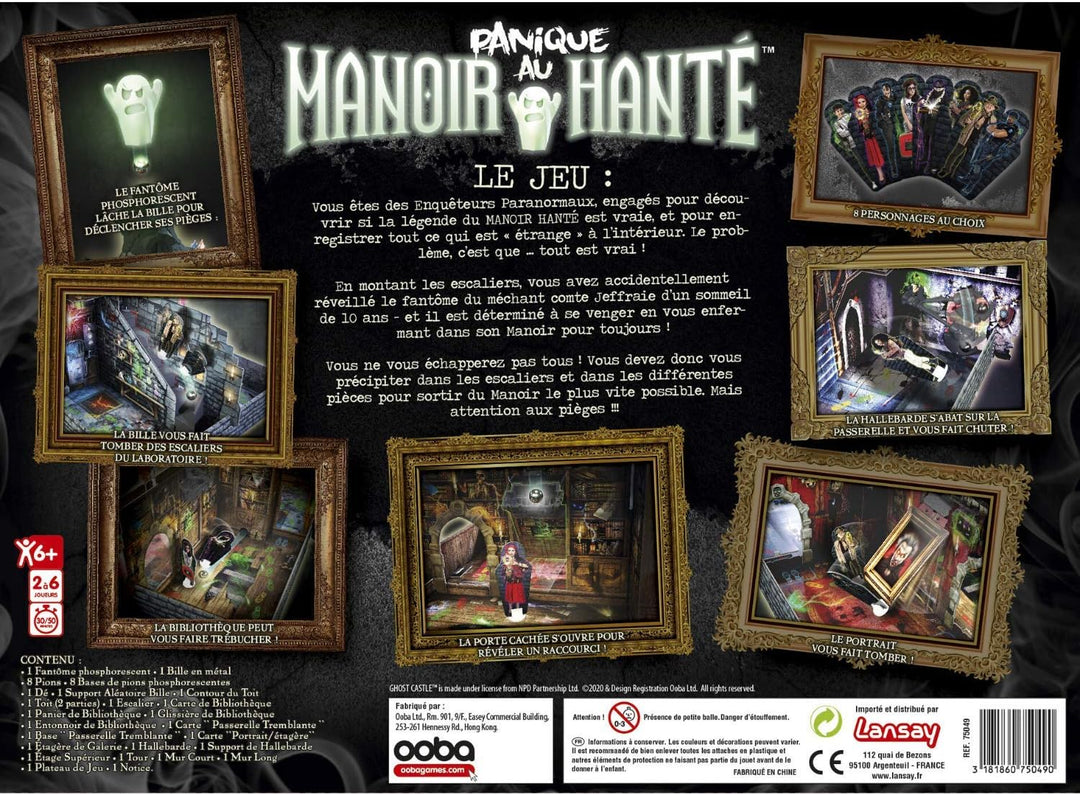 Retour AU MANOIR HANTE