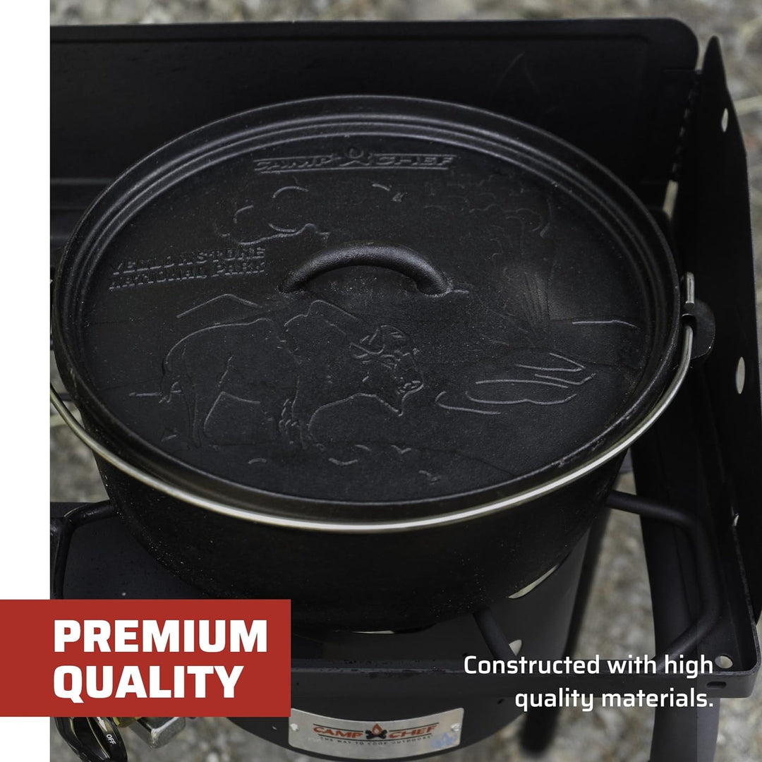 Camp Chef - National Parks Gusseisen-Set (30,5 cm Dutch Oven, 30,5 cm Bratpfanne und Deckel)