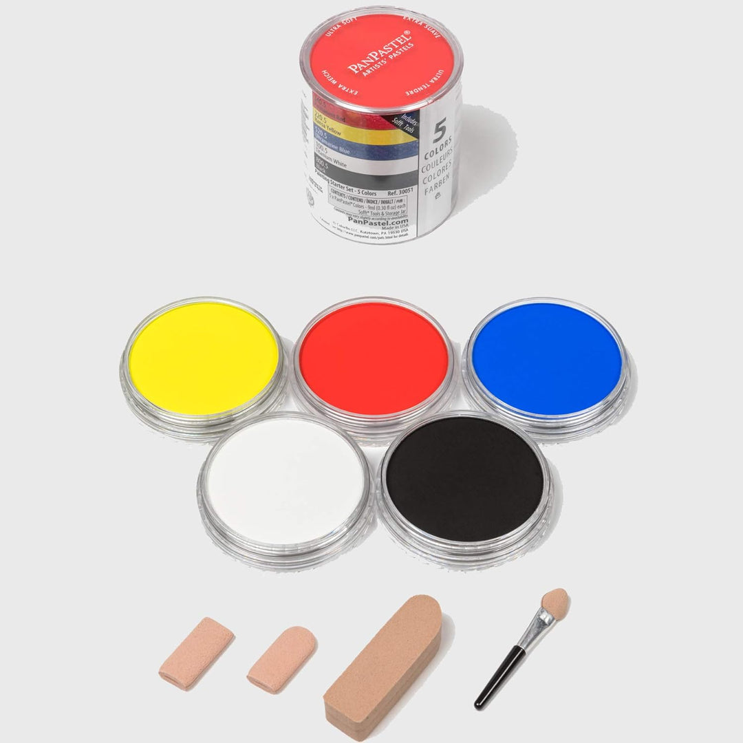 PanPastel Starter-Mal-Set mit 5 Farben