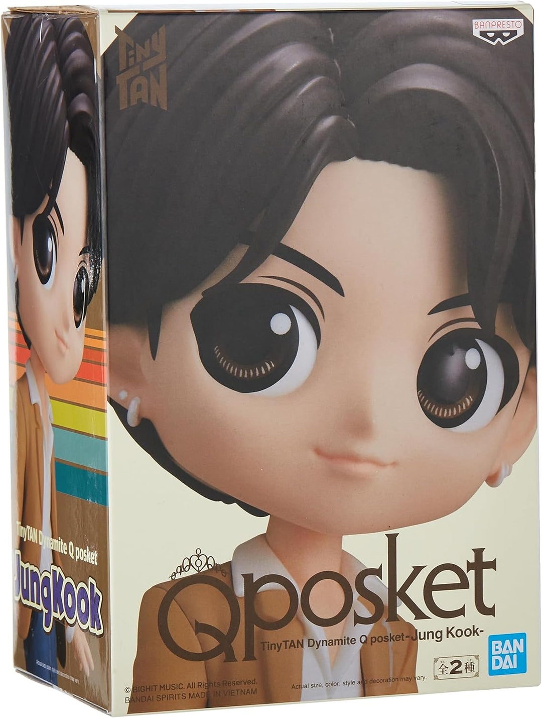 Banpresto TINYTAN Dynamite - Jung Kook - Q Posket 14cm Mehrfarbig, Mehrfarbig