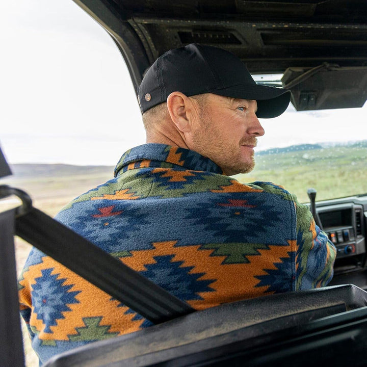 Legendary Whitetails Navigator Fleece-Herrenhemd mit Knopfleiste S Asphalt Ridge, S Asphalt Ridge