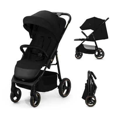 Kinderkraft TRIG 3 Kinderwagen, Kinderbuggy, Liegewagen, Sportwagen, Buggy, Zusammenklappen, Breite