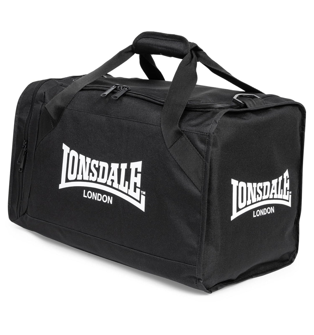 Lonsdale Sporttasche Syston Black/White 30 L, Black/White 30 L