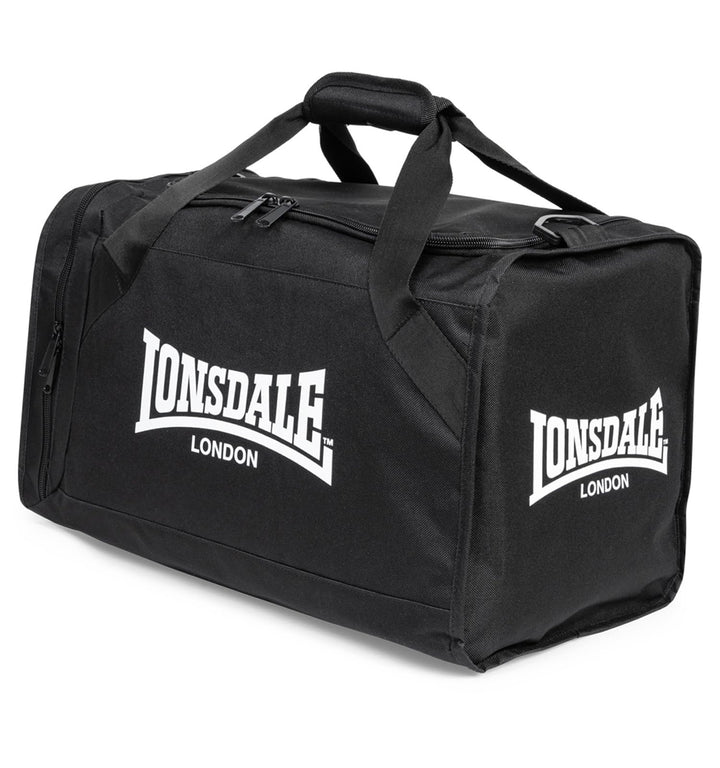 Lonsdale Sporttasche Syston Black/White 30 L, Black/White 30 L