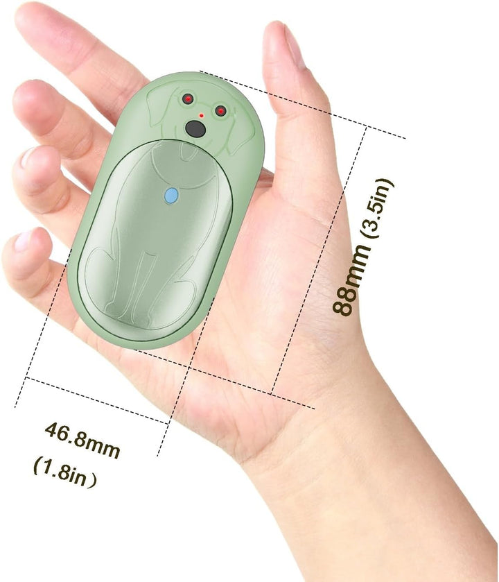 COTOP Handwärmer Elektrisch, 6000mAh 2er Pack Taschenwärmer Wiederverwendbar, akku Handwärmer Kinder