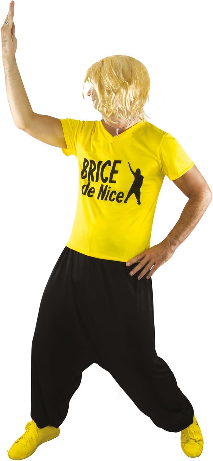 P'TIT CLOWN - Brice de Nice™ Surfer Kostüm - Offizielle Lizenz - Unisex Erwachsenenkostüm - Perfekt