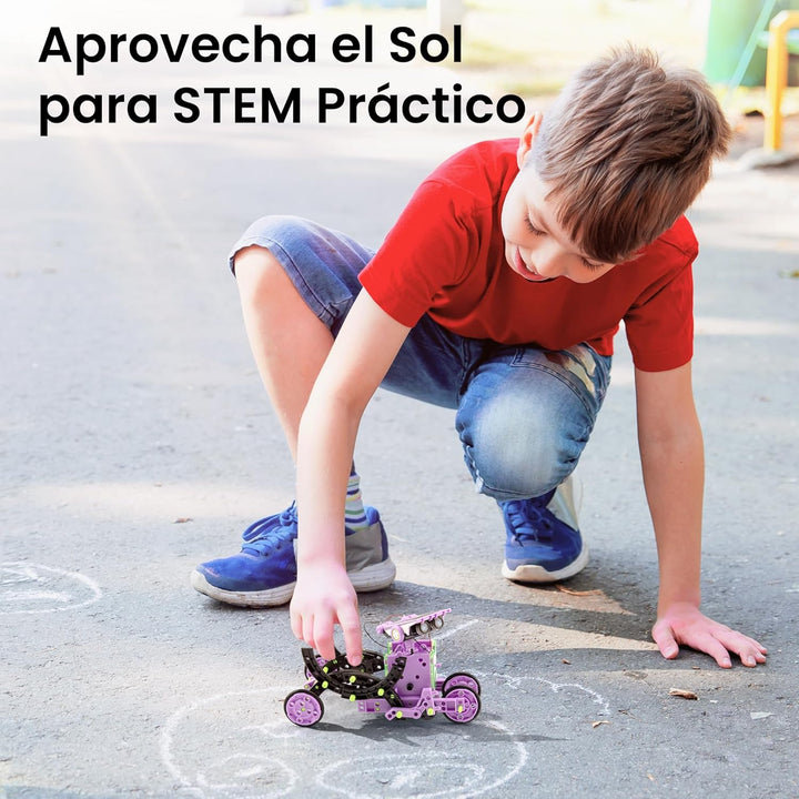 Sillbird STEM 12-in-1 Solar Roboter Kinder Spielzeug, DIY-Bauspielzeug, wissenschaftliche Experiment