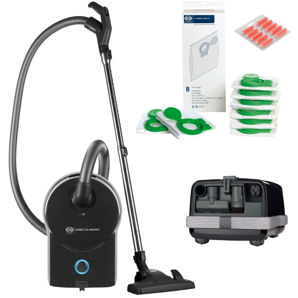 Staubsauger SEBO Airbelt D4 Control 890 W inkl. Zubehör