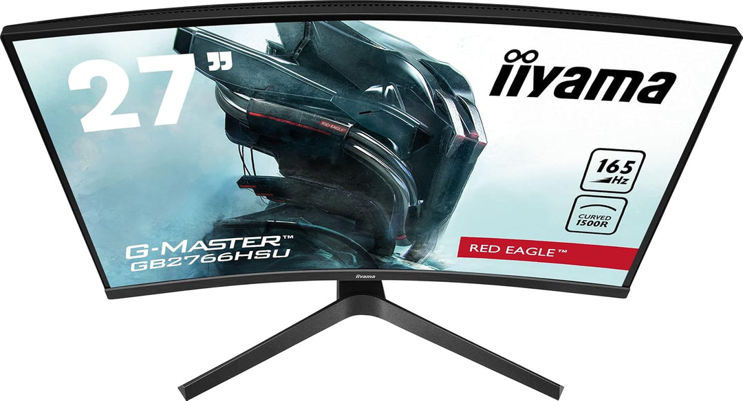 iiyama G-Master Red Eagle GB2766HSU-B1 Curved 68,5cm 27" VA LED Gaming Monitor Full-HD HDMI DP USB2.