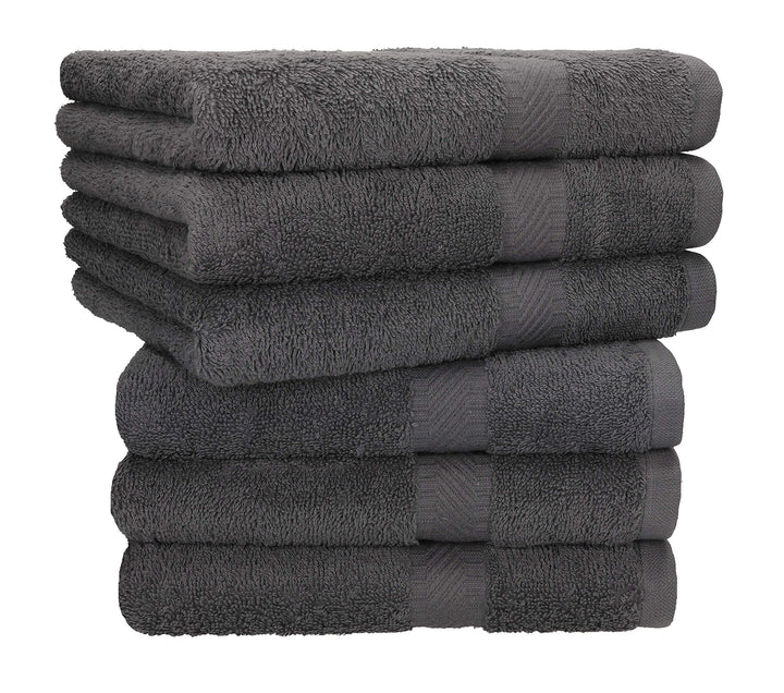 Betz Handtuch 6er Pack Handtücher Set Palermo Grösse 50x100 cm 100% Baumwolle - gut trocknend, leich