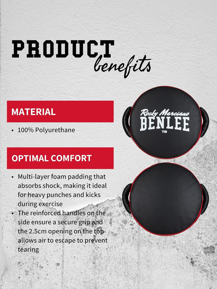 Benlee Pad Solo Black/Red Einheitsgrösse, Black/Red Einheitsgrösse