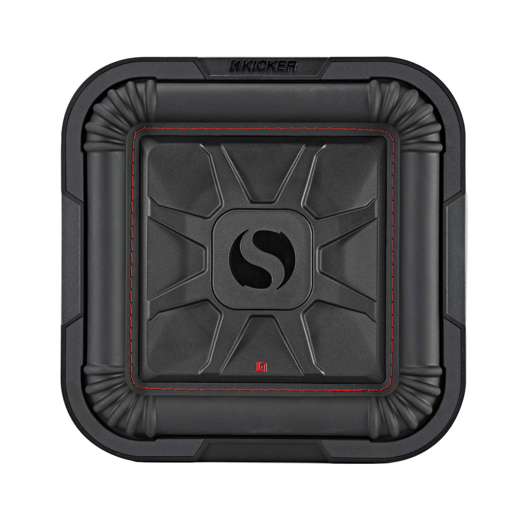 KICKER L7T102 | 25 cm (10') Square-Subwoofer - 1000/500 Watt MAX/RMS | 2X 2 Ohm Doppelschwingspule