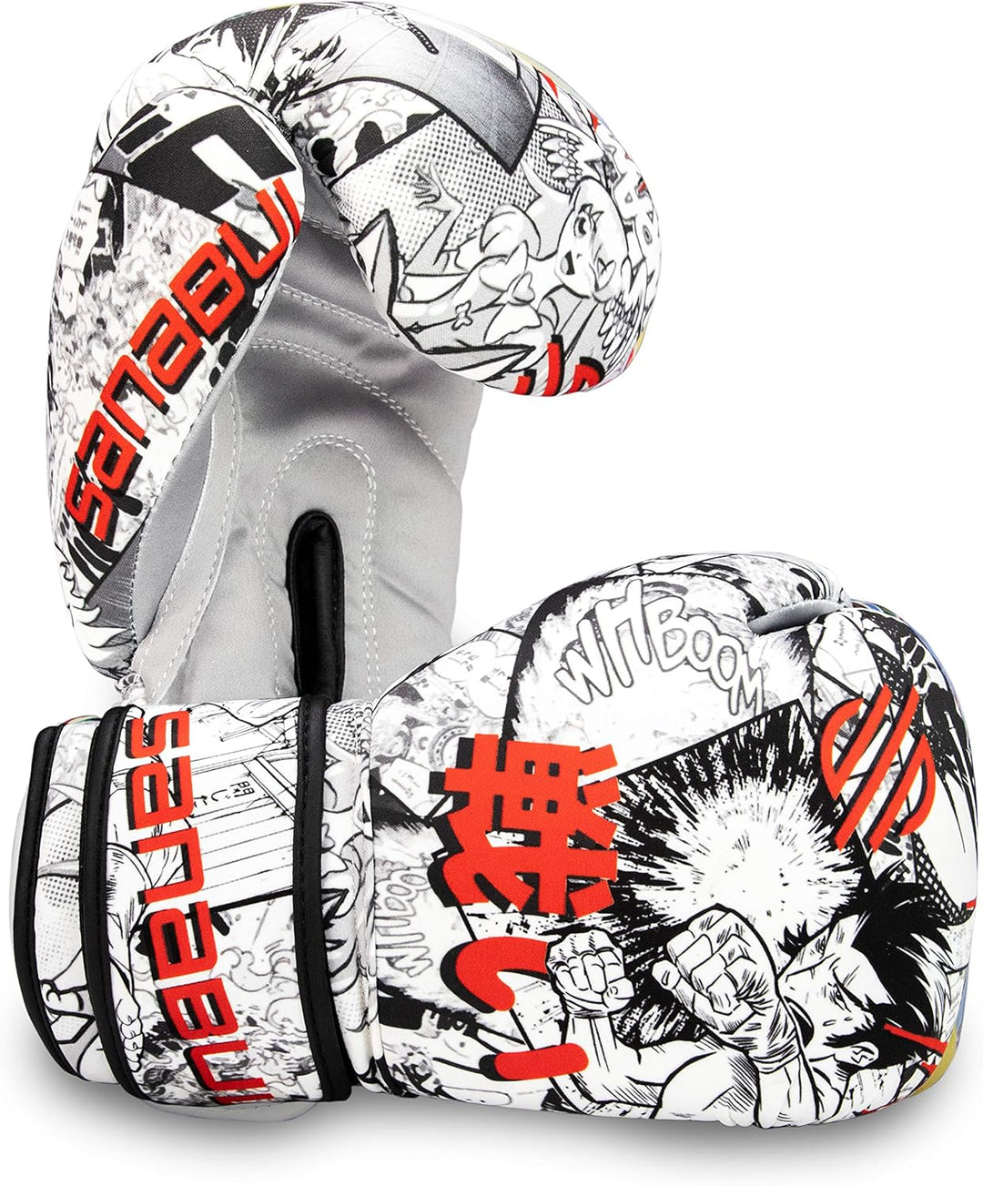 Sanabul Kinder Boxen Kickboxen Trainingshandschuhe Manga-Aktion. 8 oz, Manga-Aktion. 8 oz
